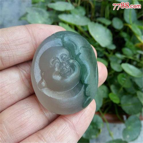 紫綠瑪瑙佛吊墜 溫潤禪心，靜守時(shí)光